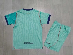 2627 season Barcelona third Kids kit+free socks