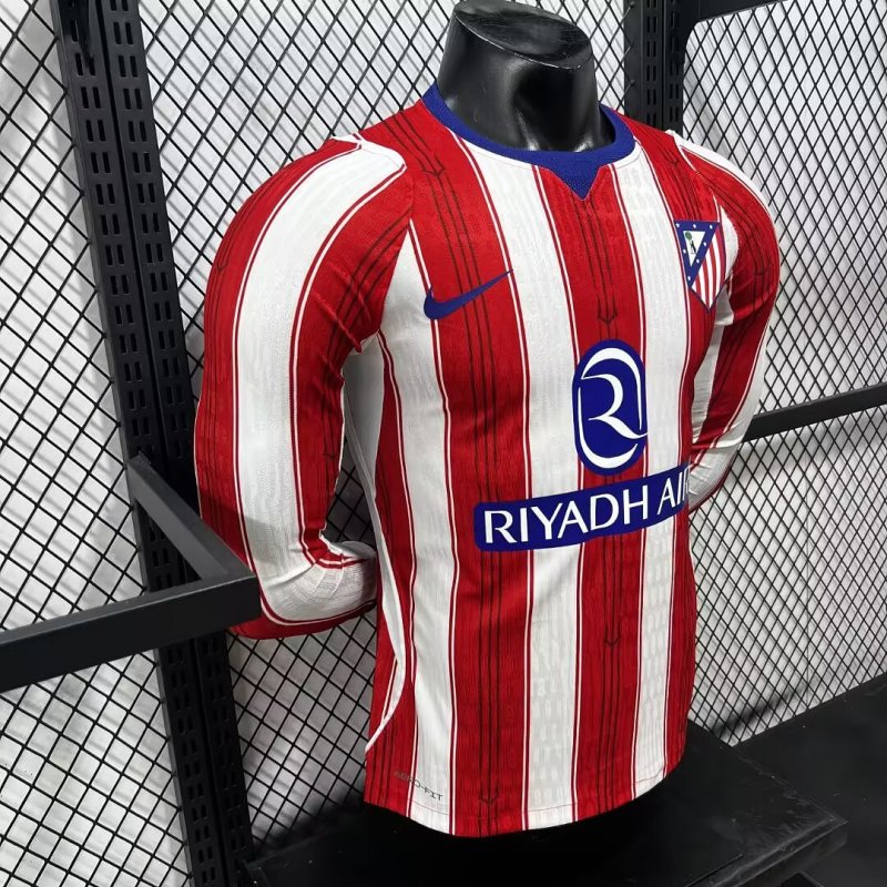 2627 season Atletico Madrid Home Long sleeves Player version