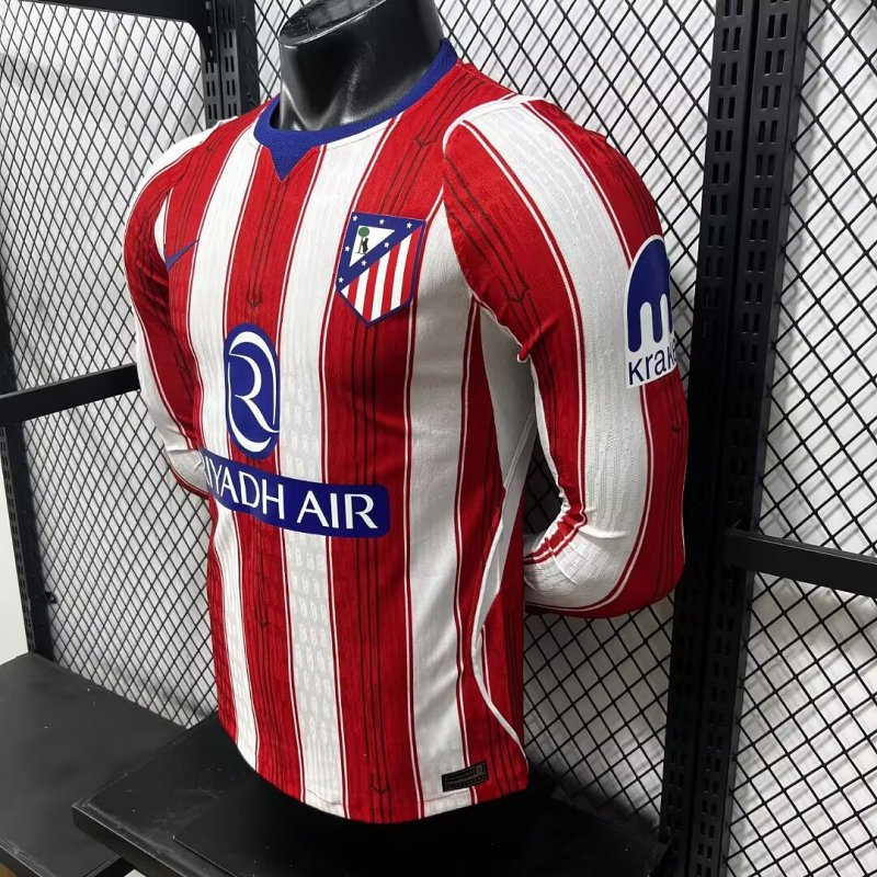 2627 season Atletico Madrid Home Long sleeves Player version