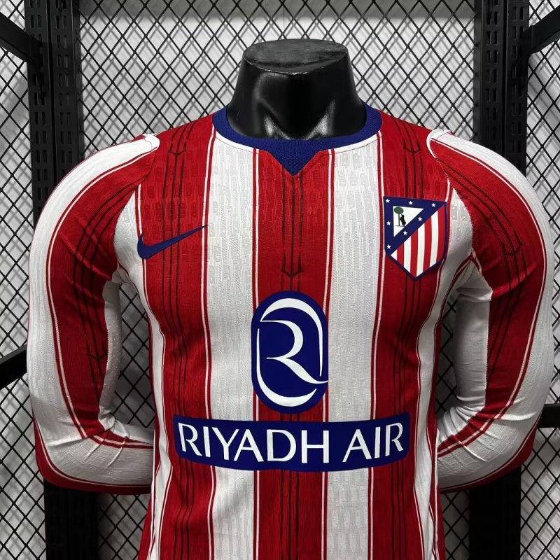2627 season Atletico Madrid Home Long sleeves Player version
