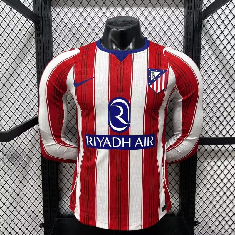 2627 season Atletico Madrid Home Long sleeves Player version