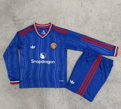 2627 season Long sleeves Manchester United F.C. away Kids kit+free socks