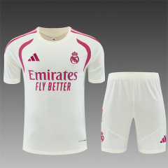 2026 Real Madrid Training clothes suit Short sleeve Fan version
