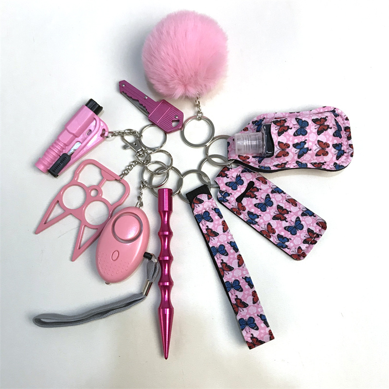 Wholesale 10-piece keychain set