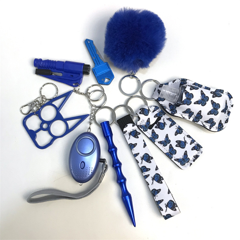 Wholesale 10-piece keychain set