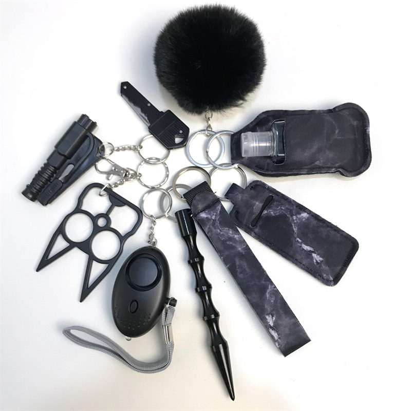 Wholesale 10-piece keychain set