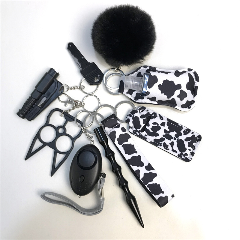 Wholesale 10-piece keychain set