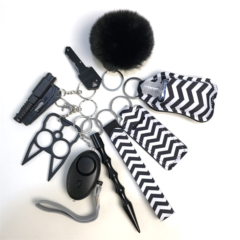 Wholesale 10-piece keychain set