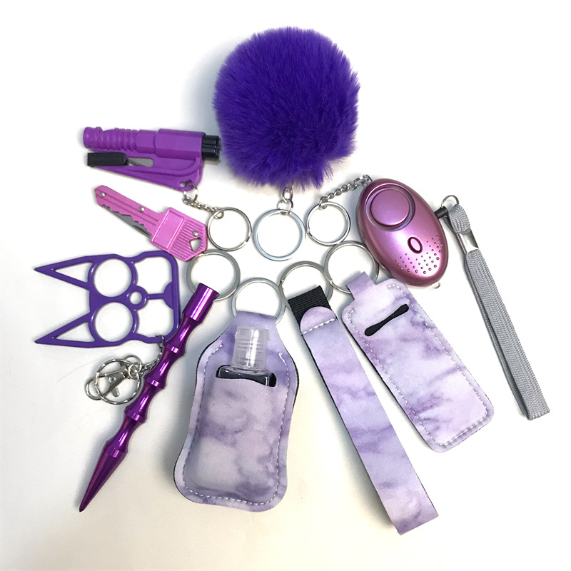 Wholesale 10-piece keychain set