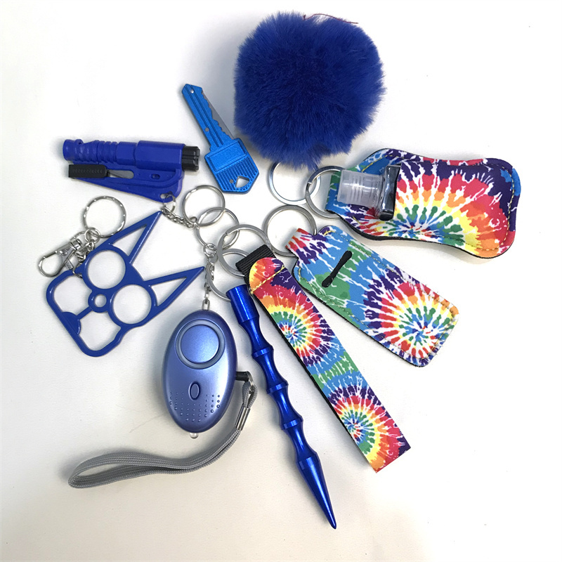 Wholesale 10-piece keychain set