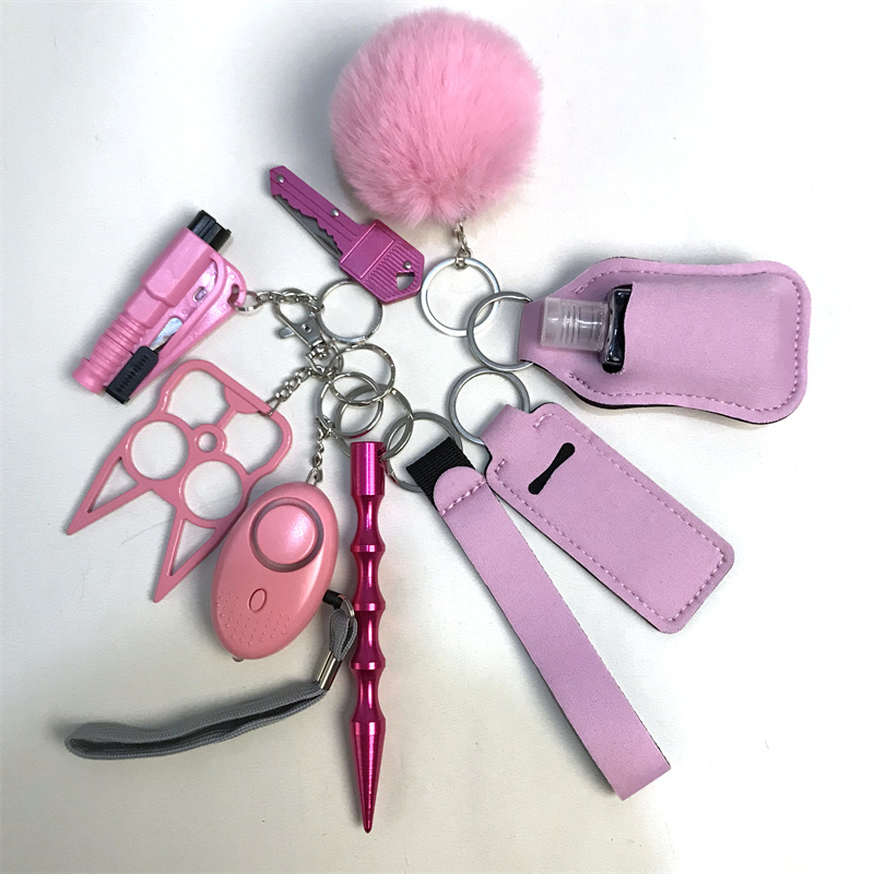 Wholesale 10-piece keychain set