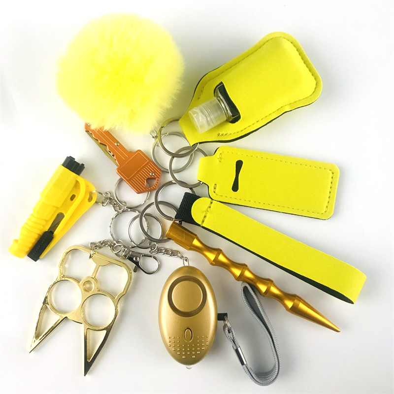 Wholesale 10-piece keychain set