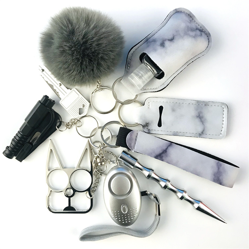 Wholesale 10-piece keychain set