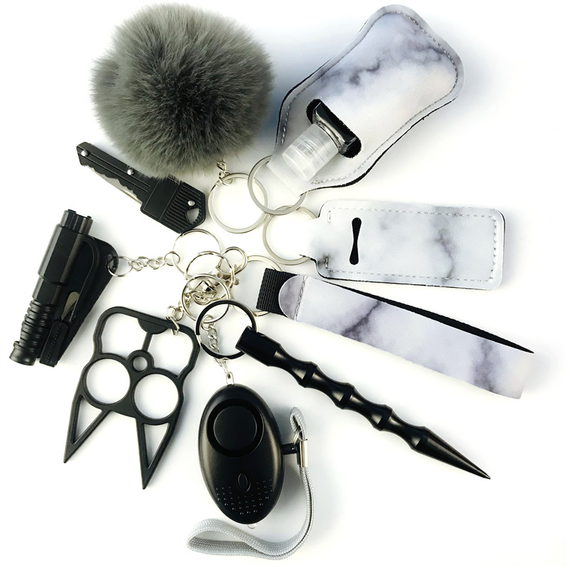 Wholesale 10-piece keychain set