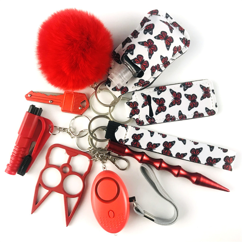 Wholesale 10-piece keychain set