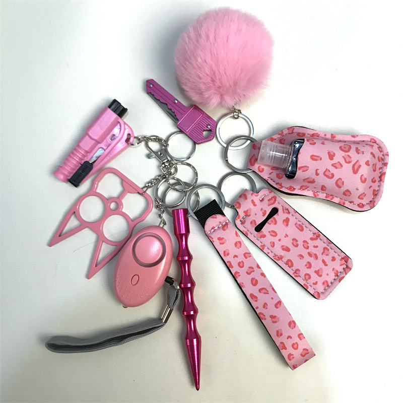 Wholesale 10-piece keychain set