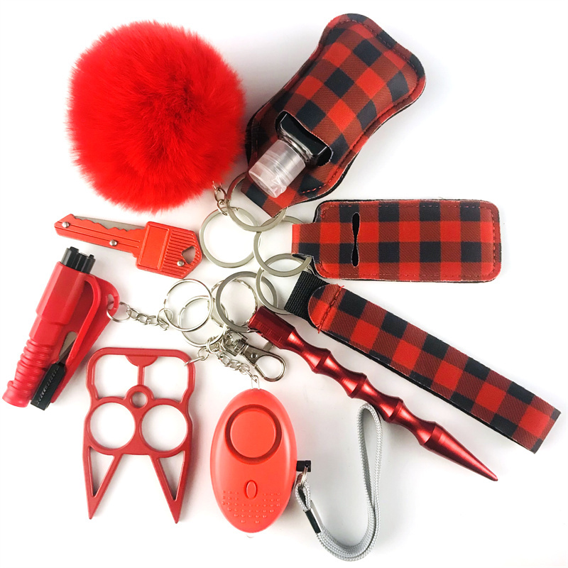Wholesale 10-piece keychain set