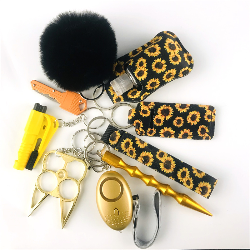 Wholesale 10-piece keychain set