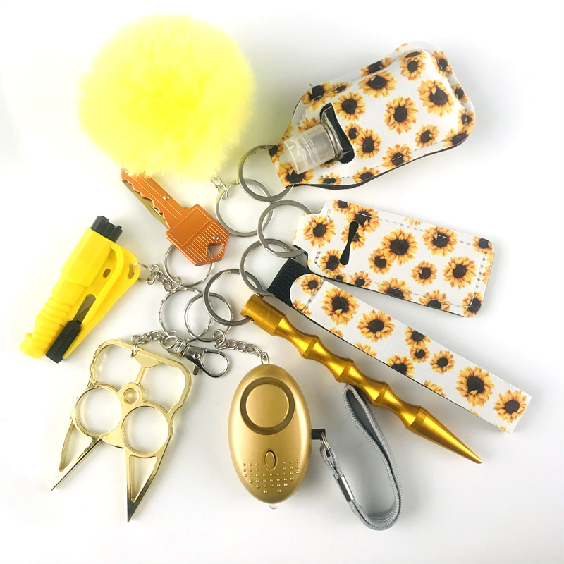 Wholesale 10-piece keychain set