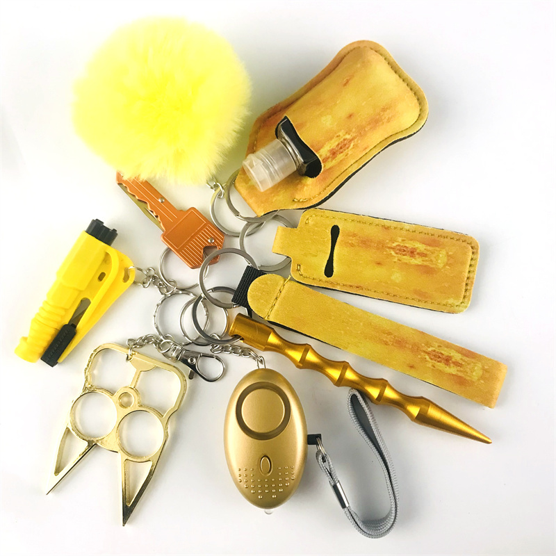 Wholesale 10-piece keychain set