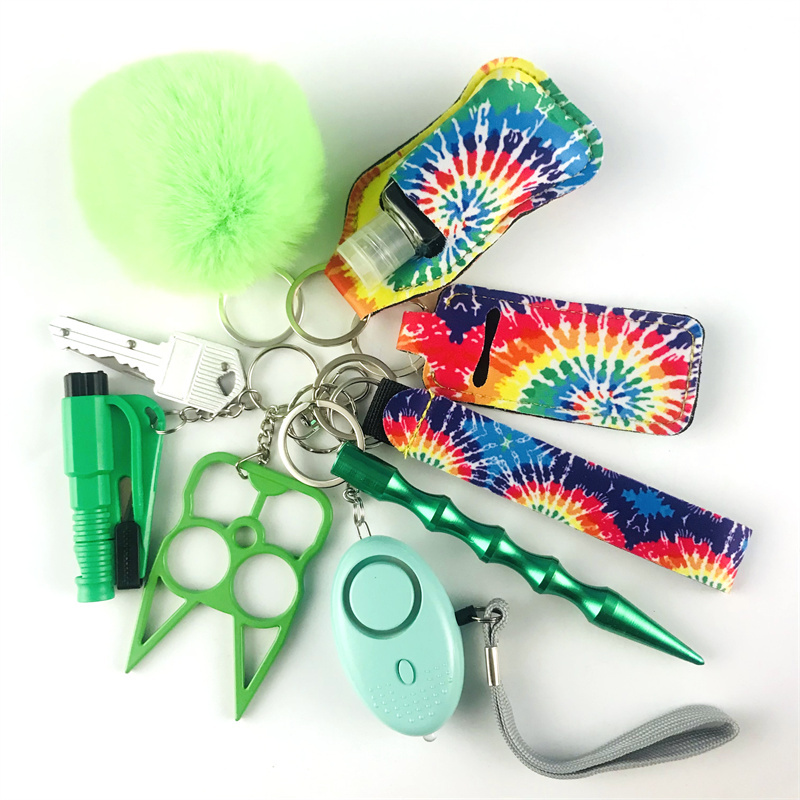 Wholesale 10-piece keychain set