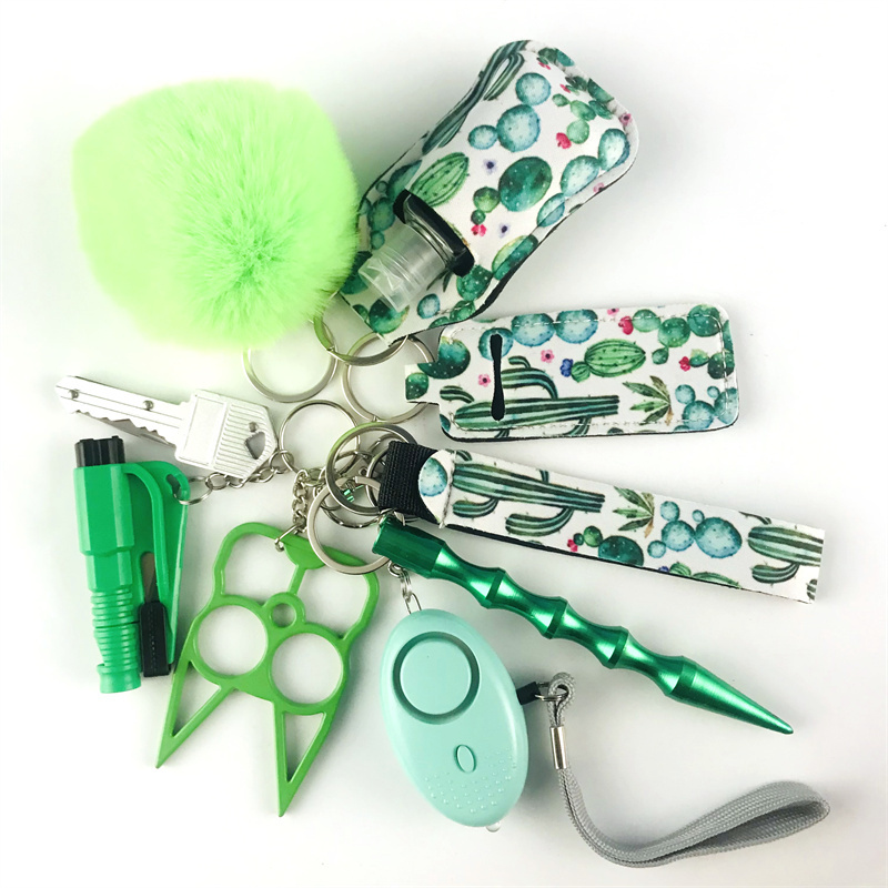 Wholesale 10-piece keychain set