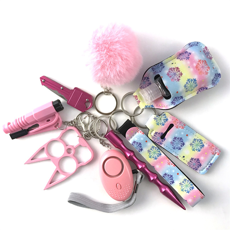 Wholesale 10-piece keychain set