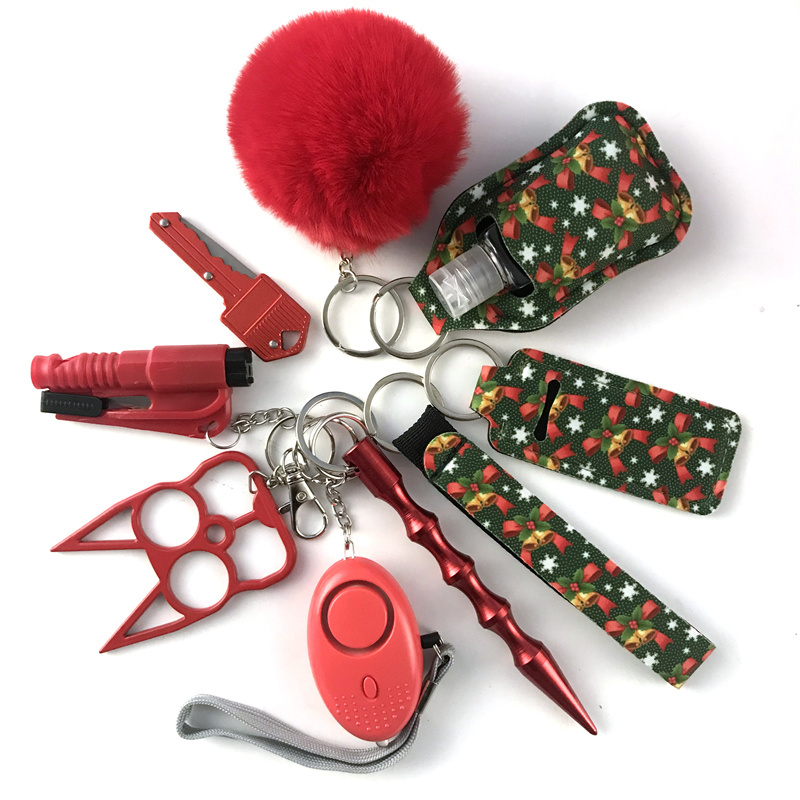 Wholesale 10-piece keychain set