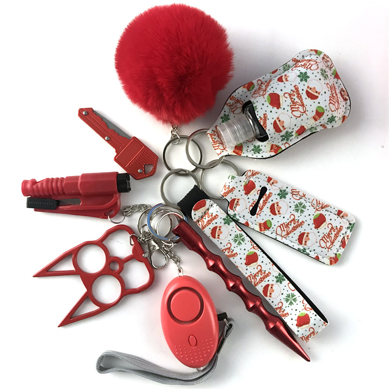 Wholesale 10-piece keychain set