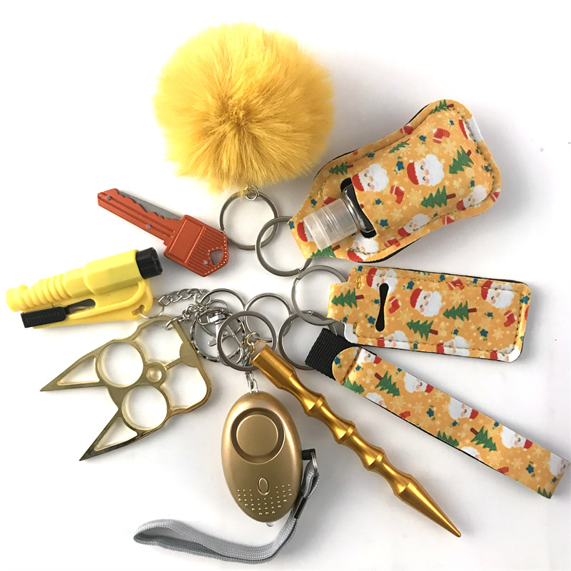 Wholesale 10-piece keychain set