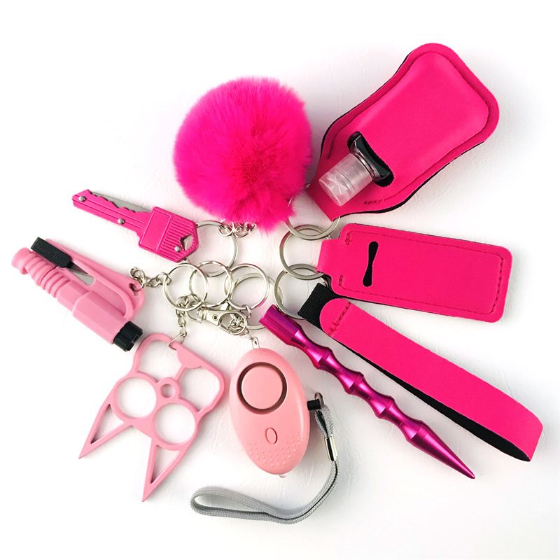 Wholesale 10-piece keychain set