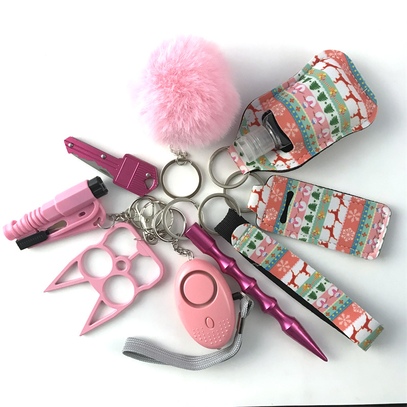 Wholesale 10-piece keychain set