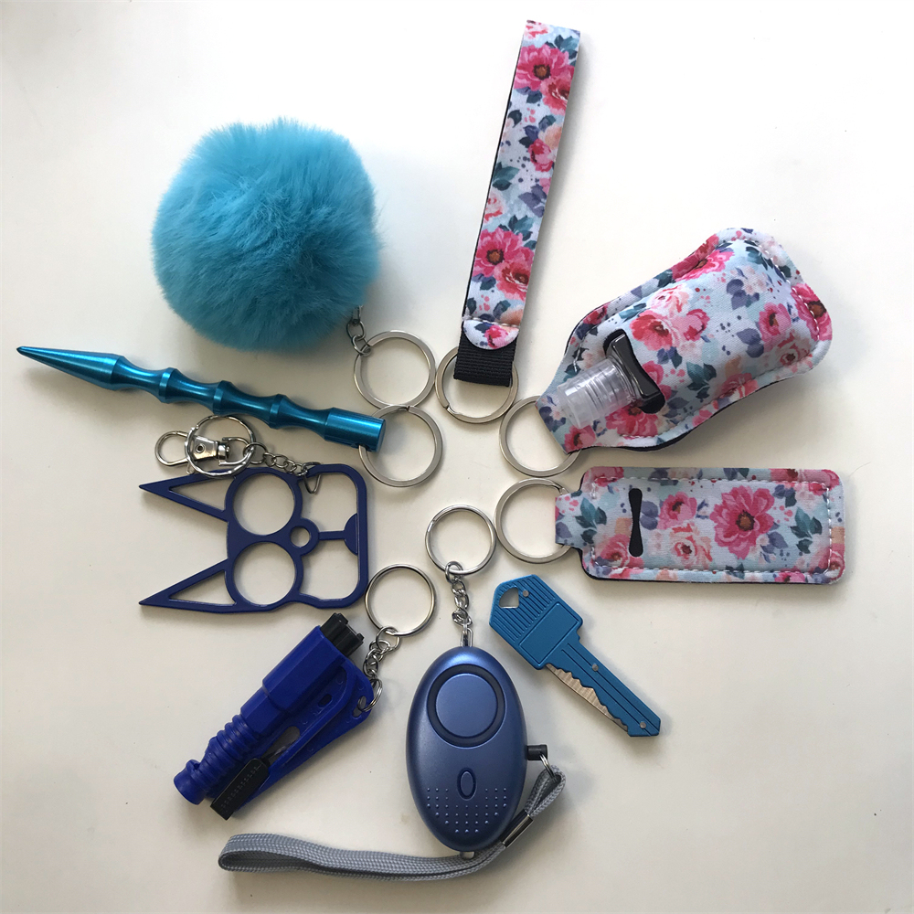 Wholesale 10-piece keychain set
