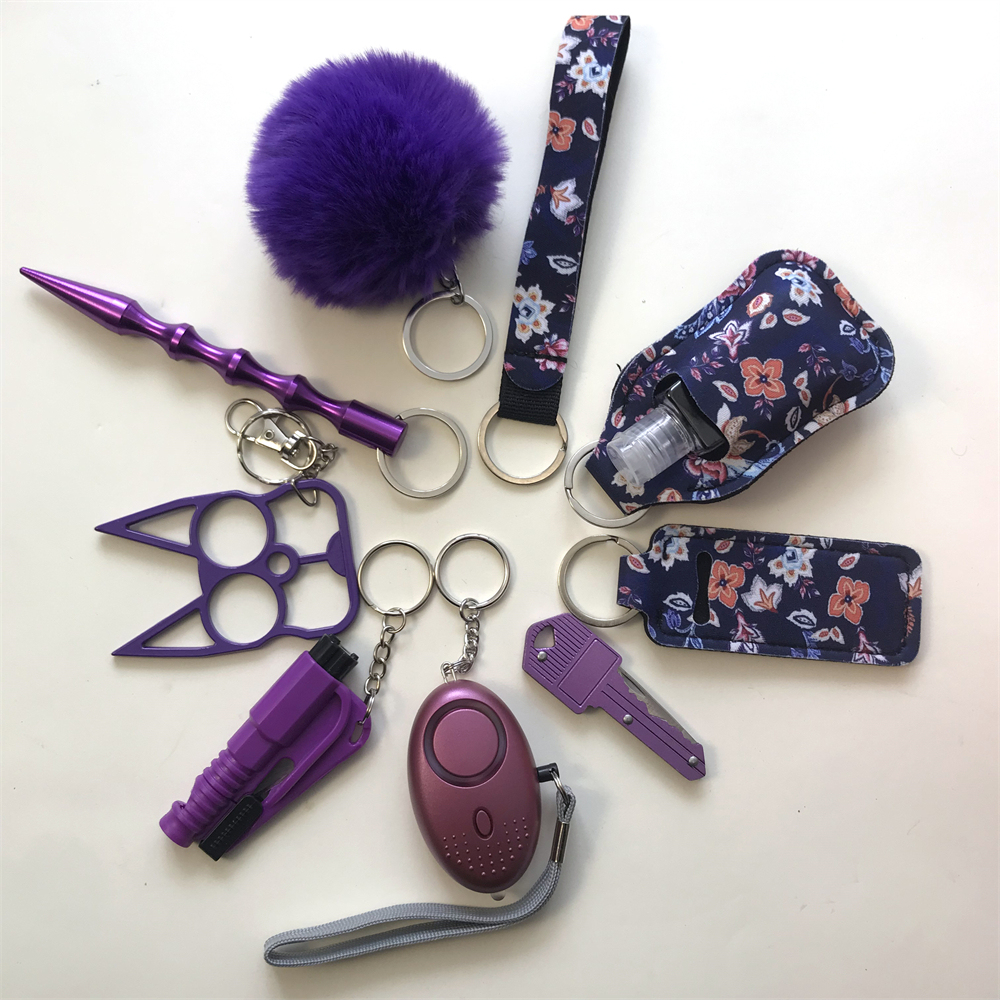 Wholesale 10-piece keychain set
