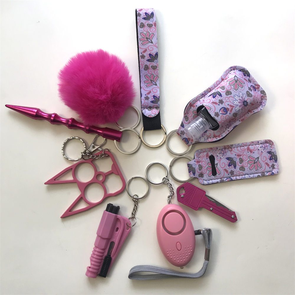 Wholesale 10-piece keychain set
