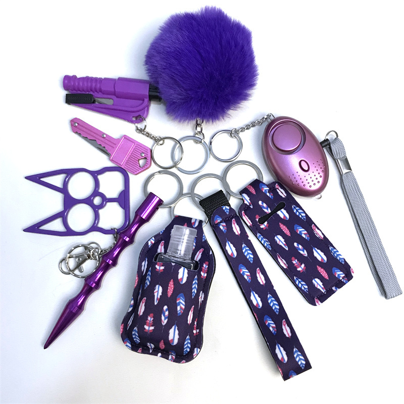 Wholesale 10-piece keychain set