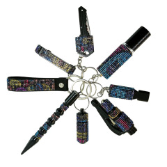 Colorful leopard print