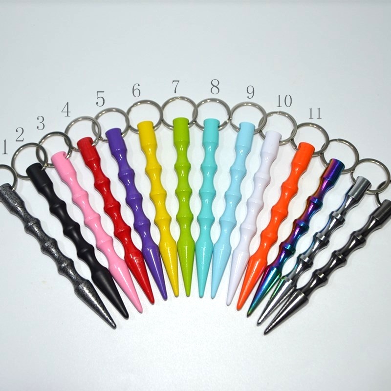 European and American popular cool stick key stick pen-shaped stick anti-wolf weapon non-retractable Cuban rattan window-breaking escape stick