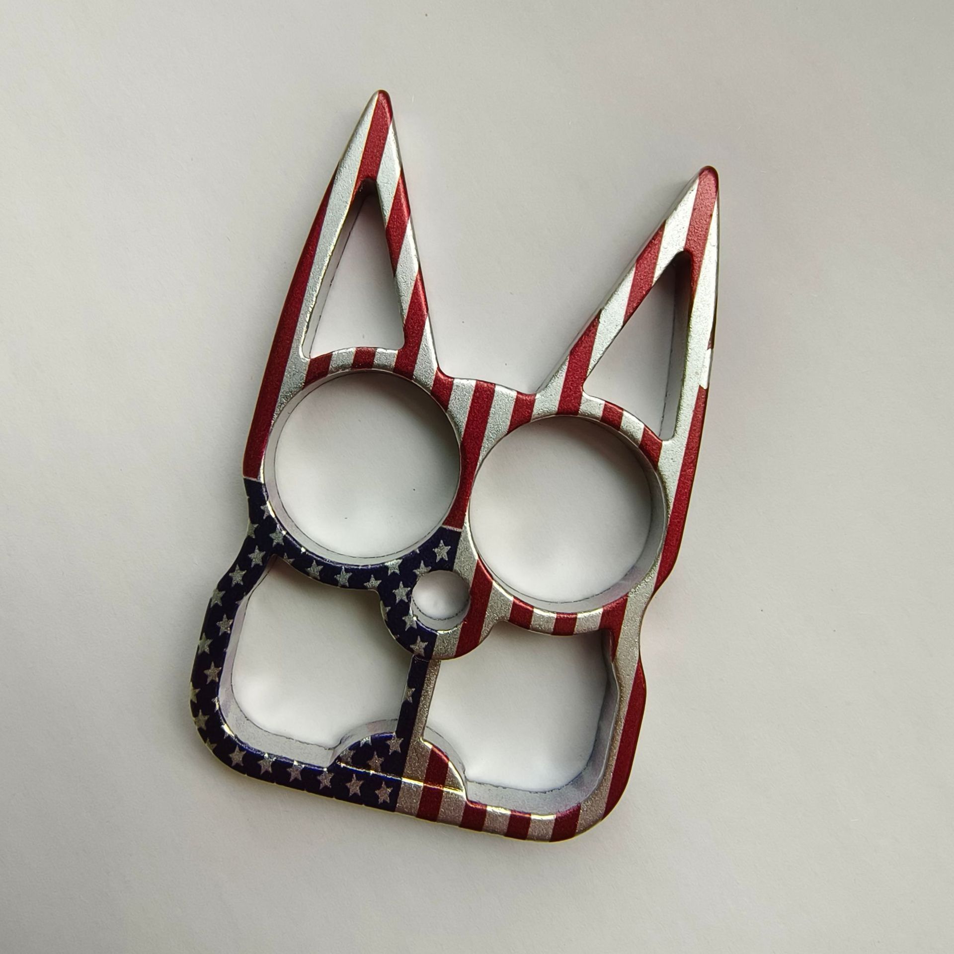 Wholesale Colorful Thickened Cat Knuckle Keychains.