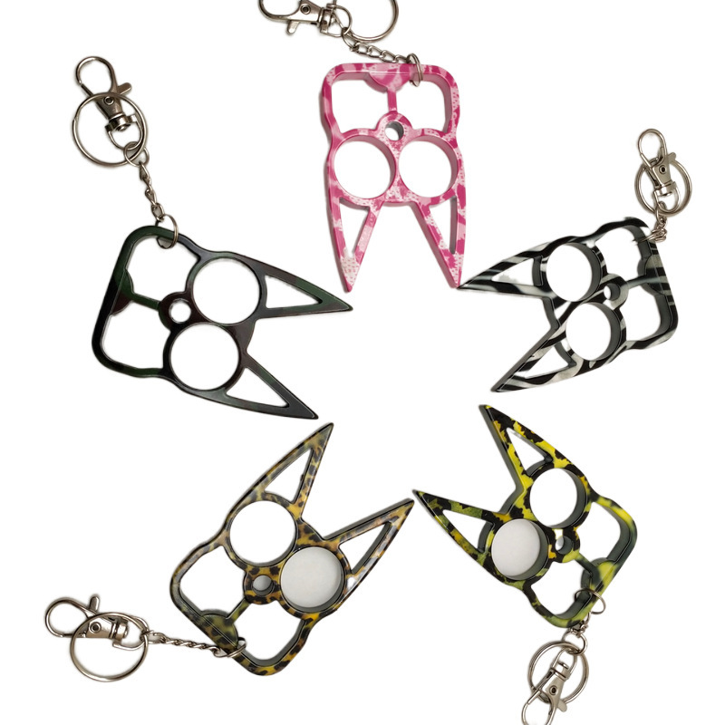 Wholesale Colorful Thickened Cat Knuckle Keychains.