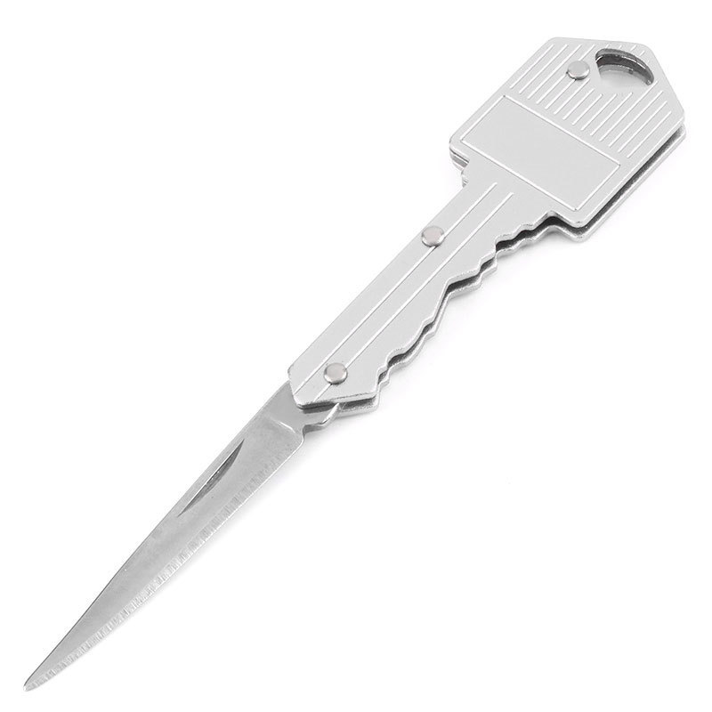 New heart-shaped mini knife multi-function key knife outdoor Swiss knife self-defense knife folding fruit knife