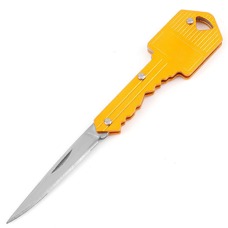 New heart-shaped mini knife multi-function key knife outdoor Swiss knife self-defense knife folding fruit knife