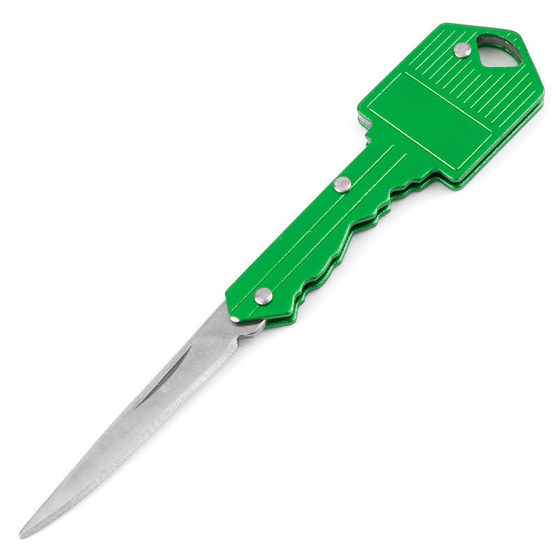 New heart-shaped mini knife multi-function key knife outdoor Swiss knife self-defense knife folding fruit knife