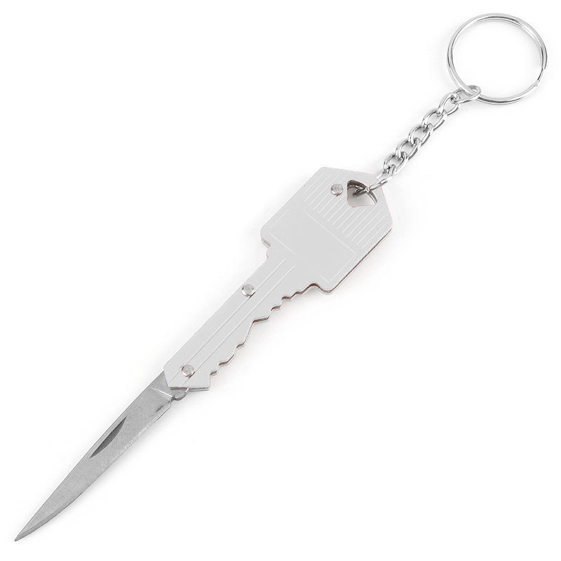 New heart-shaped mini knife multi-function key knife outdoor Swiss knife self-defense knife folding fruit knife