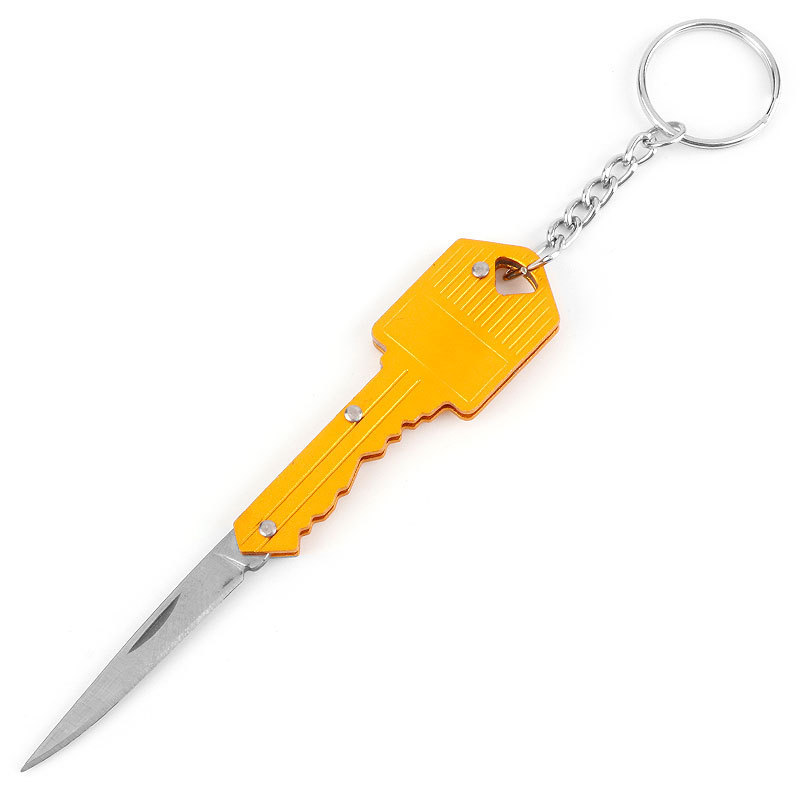 New heart-shaped mini knife multi-function key knife outdoor Swiss knife self-defense knife folding fruit knife