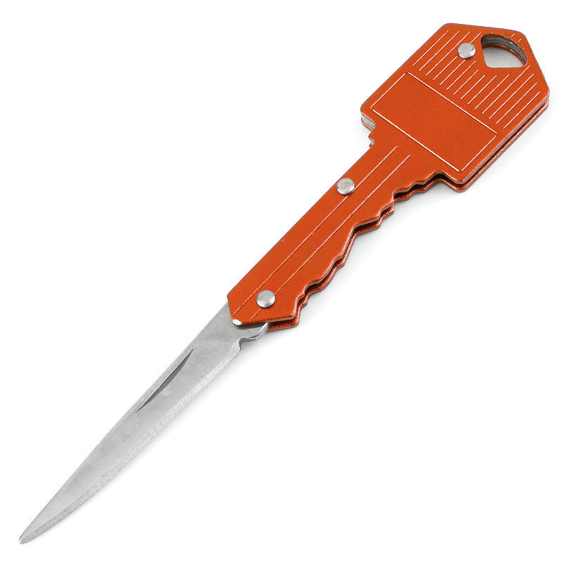 New heart-shaped mini knife multi-function key knife outdoor Swiss knife self-defense knife folding fruit knife