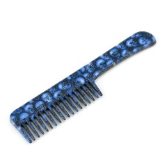 Blue skull