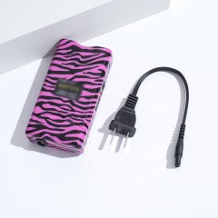  Black and purple stripes