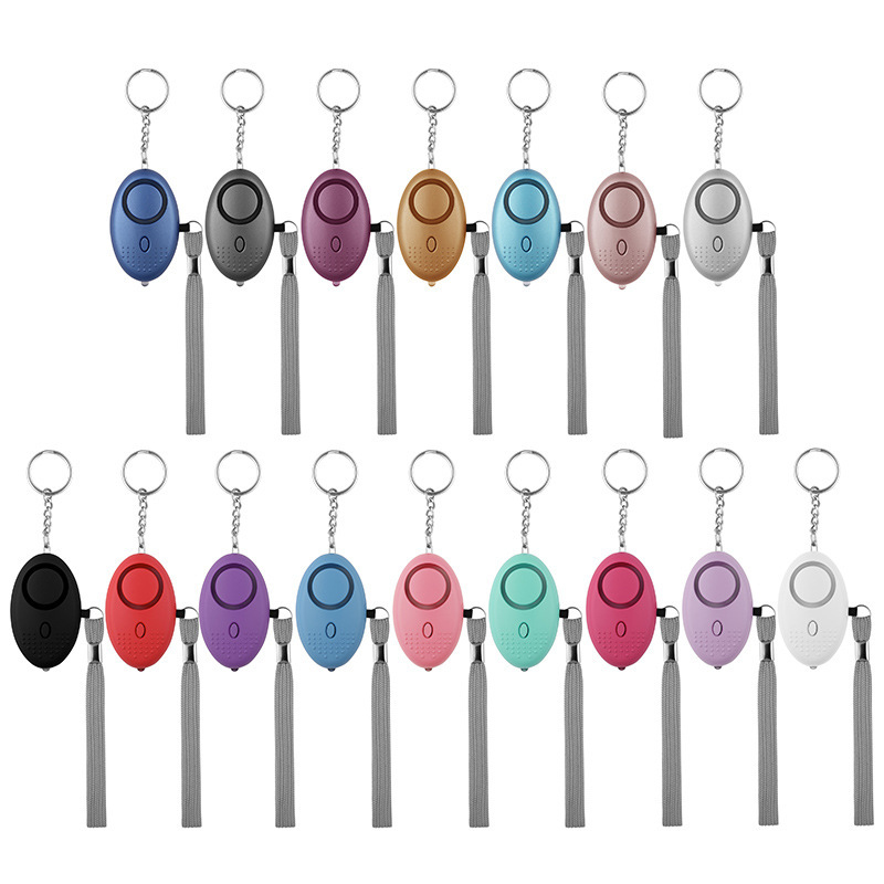Wholesale 16 color alarm keychain