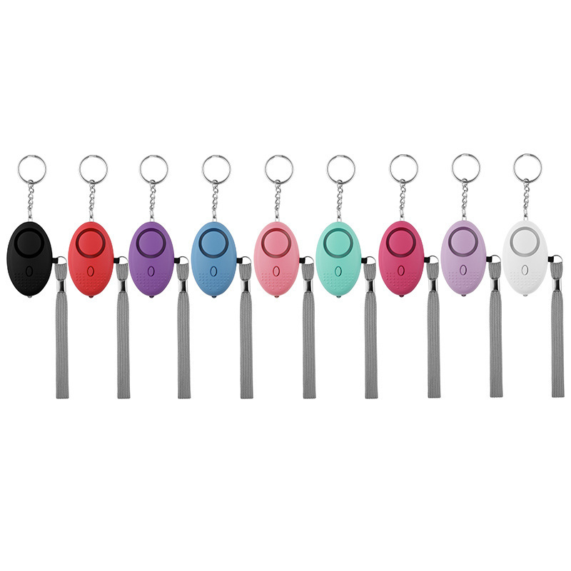 Wholesale 16 color alarm keychain